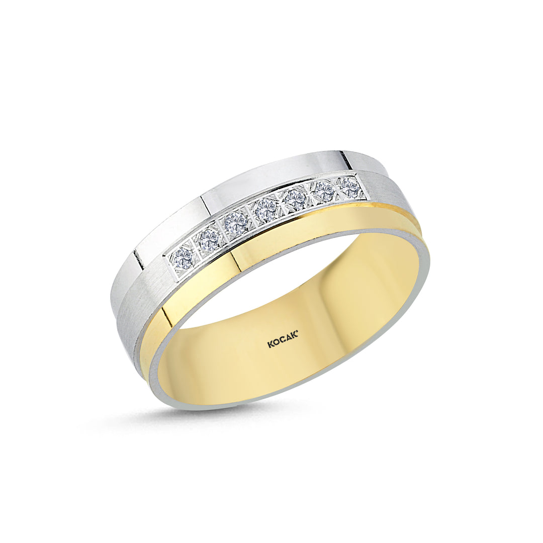 0.08 Karat Diamond Design Wedding Ring