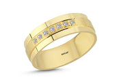 0.08 Karat Diamond Design Wedding Ring