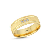 0.03 Karat Diamond Design Wedding Ring