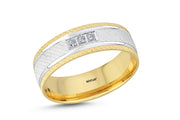 0.03 Karat Diamond Design Wedding Ring