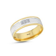 0.03 Karat Diamond Design Wedding Ring