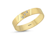 0.02 Karat Diamond Design Wedding Ring