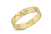 0.02 Karat Diamond Design Wedding Ring