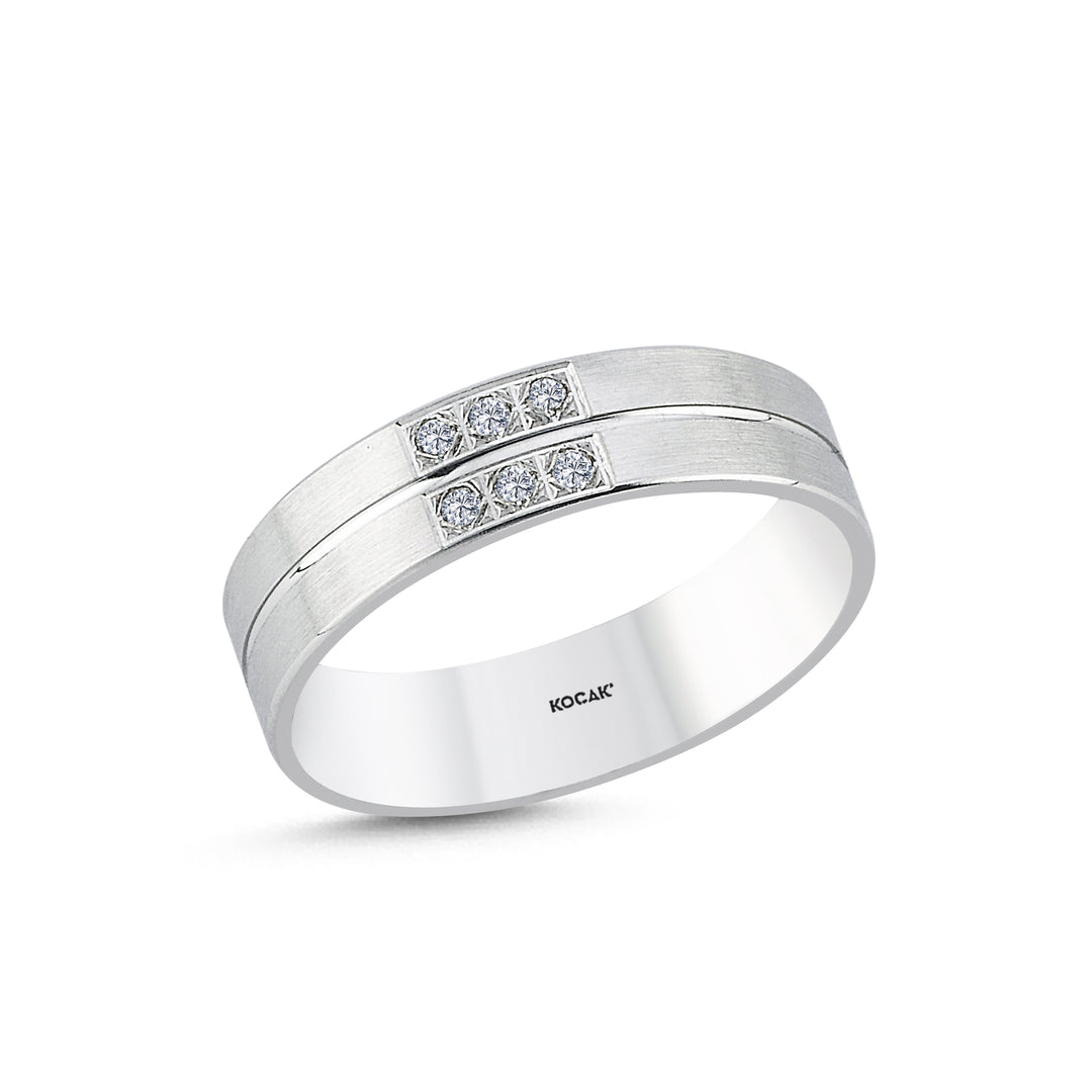0.05 Karat Diamond Design Wedding Ring