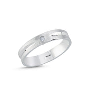 0.02 Karat Diamond Design Wedding Ring