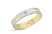 0.02 Karat Diamond Design Wedding Ring