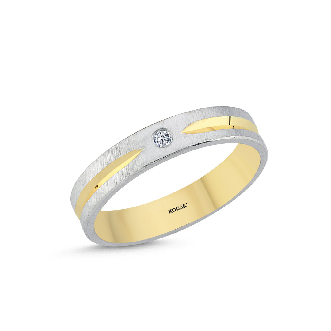 0.02 Karat Diamond Design Wedding Ring