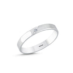Load image into Gallery viewer, 0.01 Karat Diamond Design Wedding Ring
