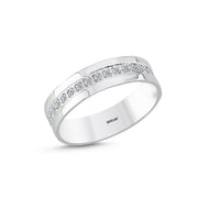 0.32 Karat Diamond Design Wedding Ring