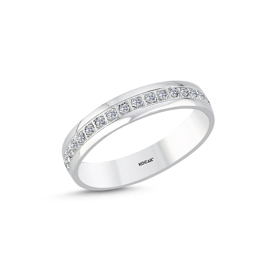 0.32 Karat Diamond Design Wedding Ring