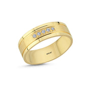 0.07 Karat Diamond Design Wedding Ring