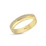 Load image into Gallery viewer, 0.37 Karat Diamond Design Wedding Ring