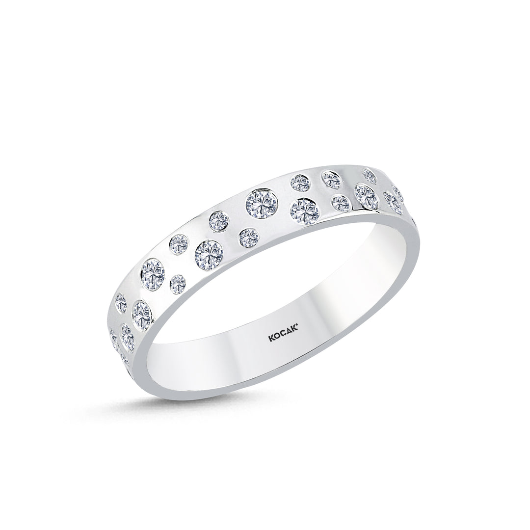 0.56 Karat Diamond Design Wedding Ring