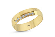 0.09 Karat Diamond Design Wedding Ring