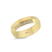 0.09 Karat Diamond Design Wedding Ring