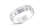 0.07 Karat Diamond Design Wedding Ring