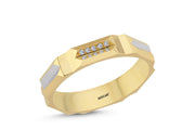 0.09 Karat Diamond Design Wedding Ring