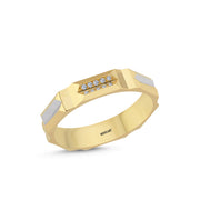 0.09 Karat Diamond Design Wedding Ring
