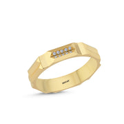 0.09 Karat Diamond Design Wedding Ring