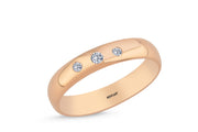 0.08 Karat Diamond Design Wedding Ring