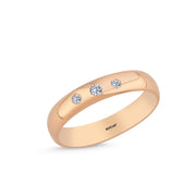 0.08 Karat Diamond Design Wedding Ring