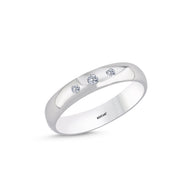 0.08 Karat Diamond Design Wedding Ring