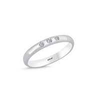 0.07 Karat Diamond Design Wedding Ring