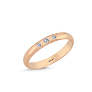 0.07 Karat Diamond Design Wedding Ring
