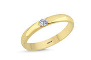 0.09 Karat Diamond Design Wedding Ring