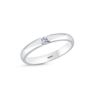 0.09 Karat Diamond Design Wedding Ring