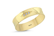 0.11 Karat Diamond Design Wedding Ring