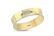 0.11 Karat Diamond Design Wedding Ring