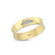 0.11 Karat Diamond Design Wedding Ring