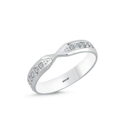 0.38 Karat Diamond Design Wedding Ring
