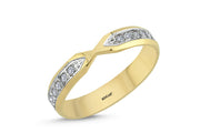 0.38 Karat Diamond Design Wedding Ring