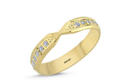 0.38 Karat Diamond Design Wedding Ring