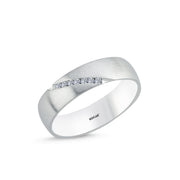 0.06 Karat Diamond Design Wedding Ring