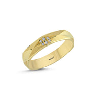 0.08 Karat Diamond Design Wedding Ring