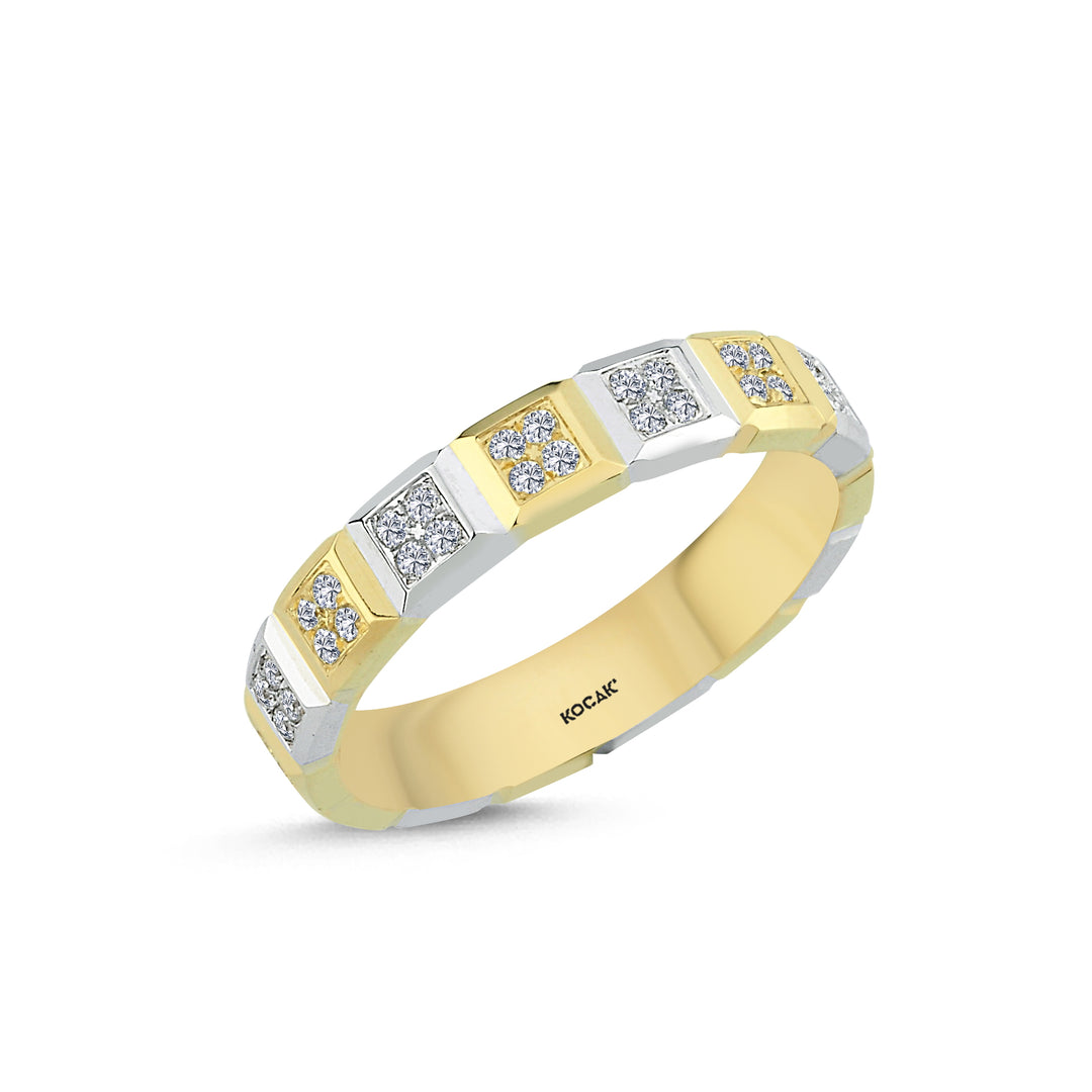 0.38 Karat Diamond Design Wedding Ring