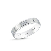 0.15 Karat Diamond Design Wedding Ring