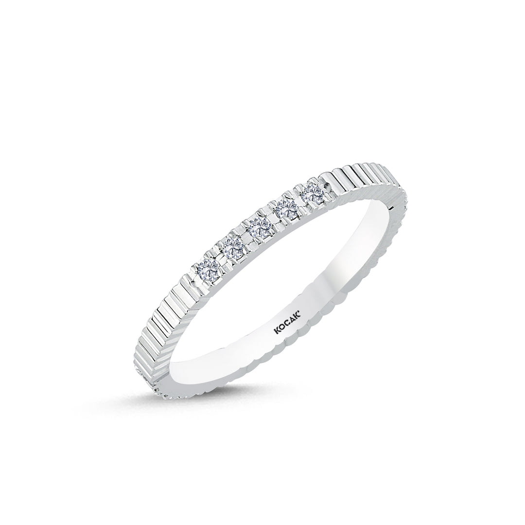 0.21 Karat Diamond Design Wedding Ring