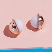 0.10 Karat Diamond Design Earrings