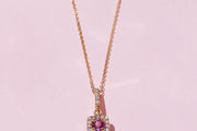 0.28 Karat Diamond Design Necklace