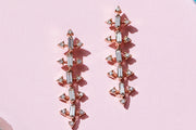 0.64 Karat Diamond Design Earrings