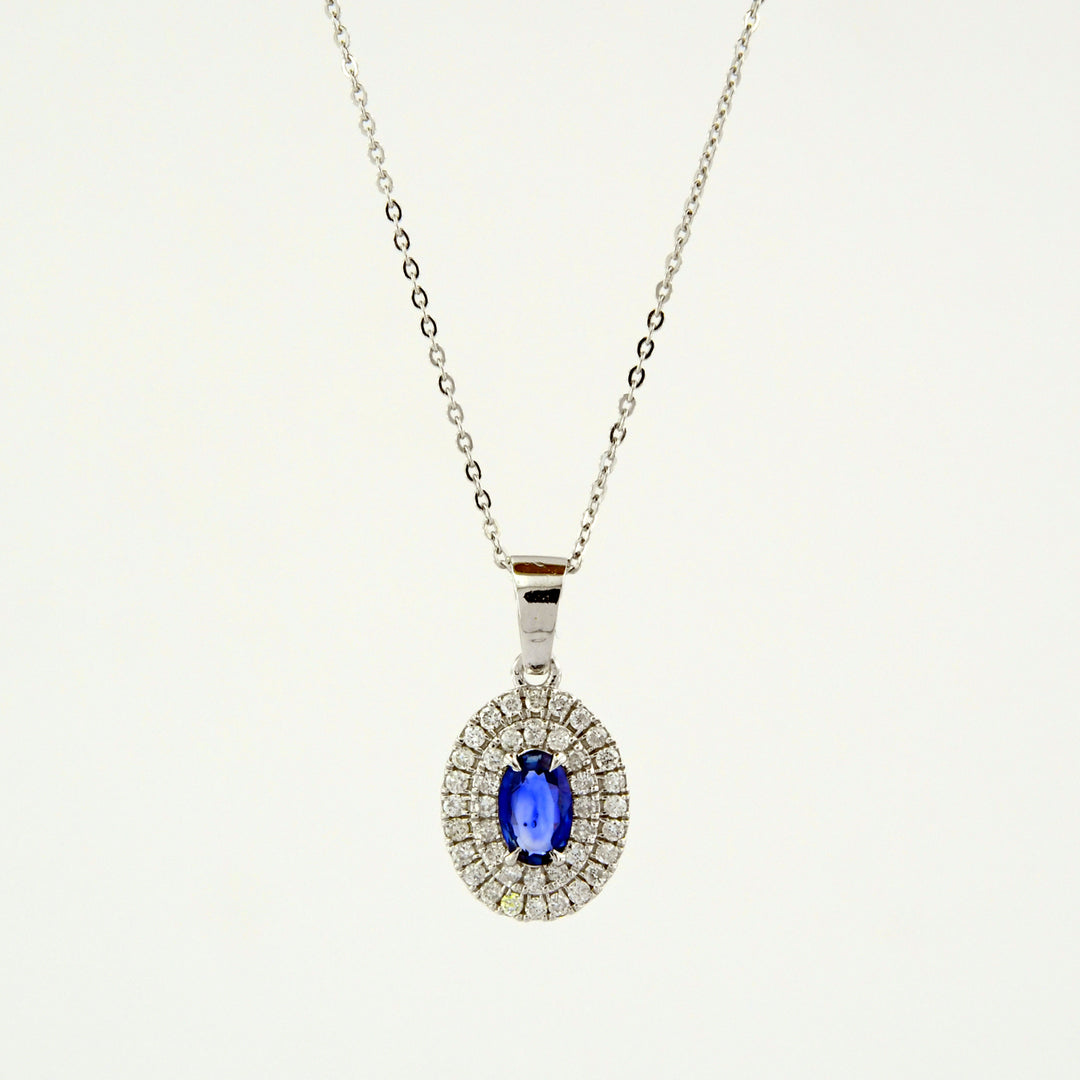 Larmina Diamond Sapphire Necklace