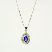 Larmina Diamond Sapphire Necklace