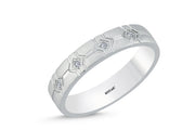 0.02 Karat Diamond Design Wedding Ring