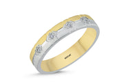 0.02 Karat Diamond Design Wedding Ring