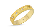 0.02 Karat Diamond Design Wedding Ring