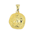 Load image into Gallery viewer, 14ct Taurus Zodiac Motif Gold Pendant (Chain Not Included)